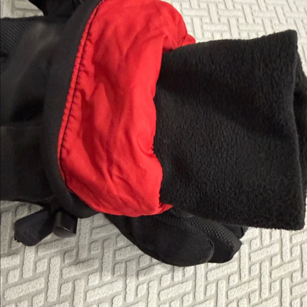 KOMBI WATERPROOF BREATHABLE BLACK SKI WINTER GLOVES JR SIZE LARGE